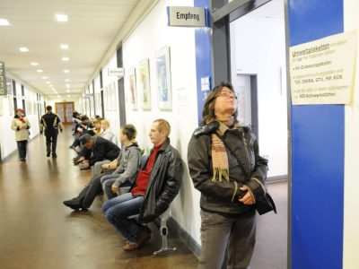 Lange Wartezeiten in den Ämtern in Berlin.