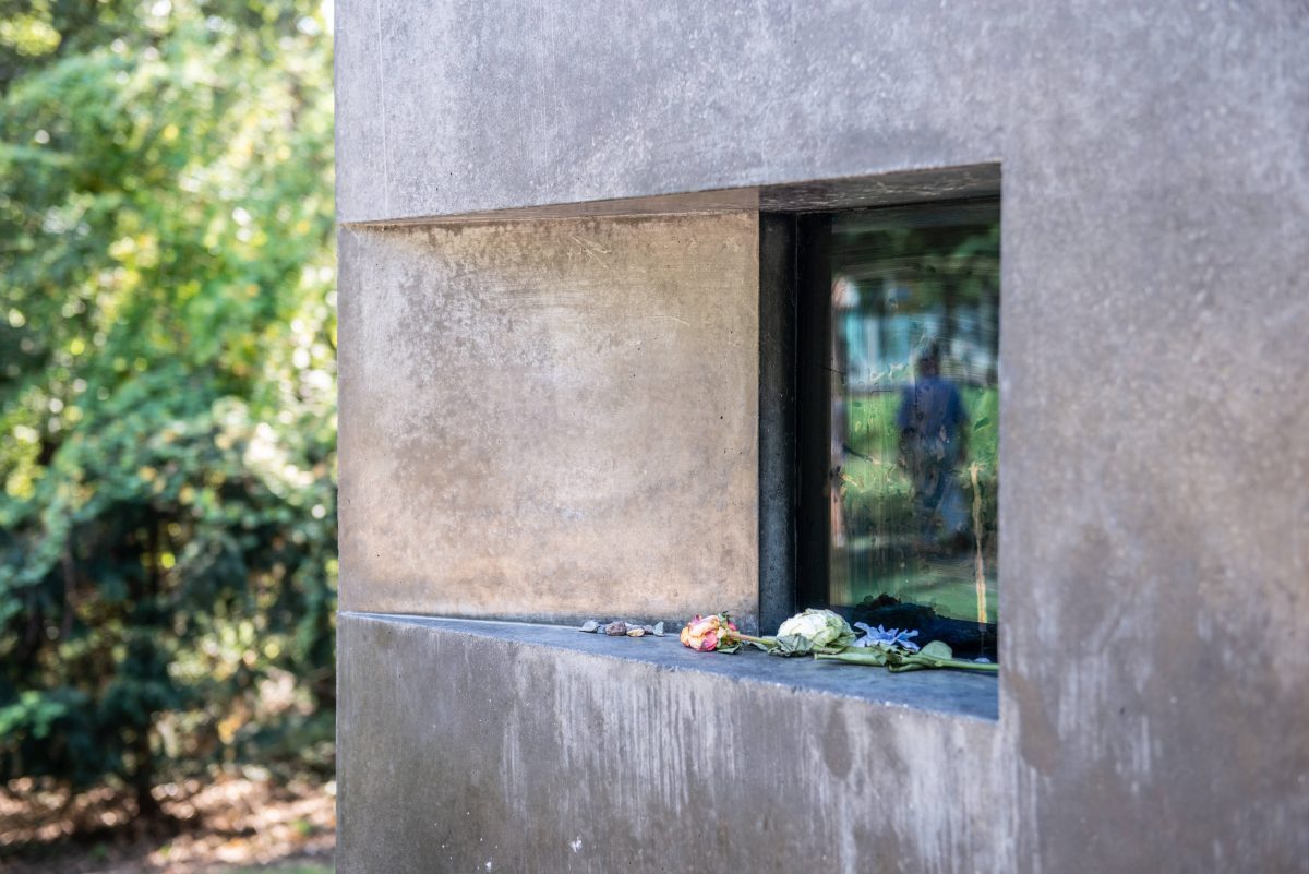 Das Denkmal für die im Nationalsozialismus verfolgten Homosexuellen in Berlin