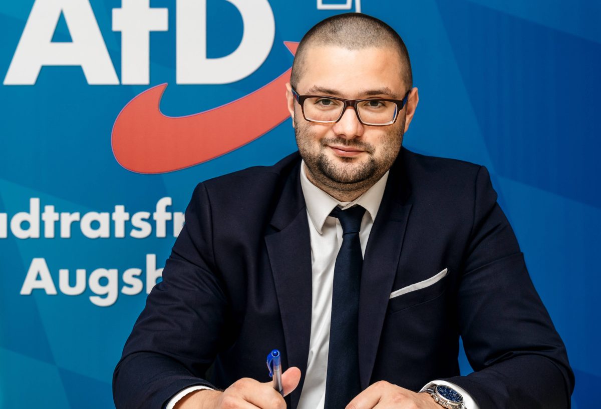 Gewalt gegen AfD-Mann Andreas Jurca.