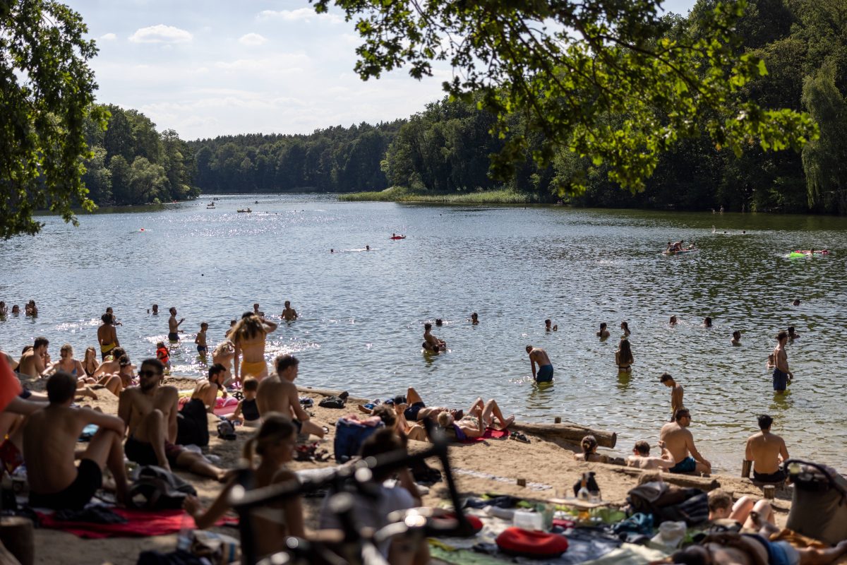 Badesee Krumme Lanke in Berlin