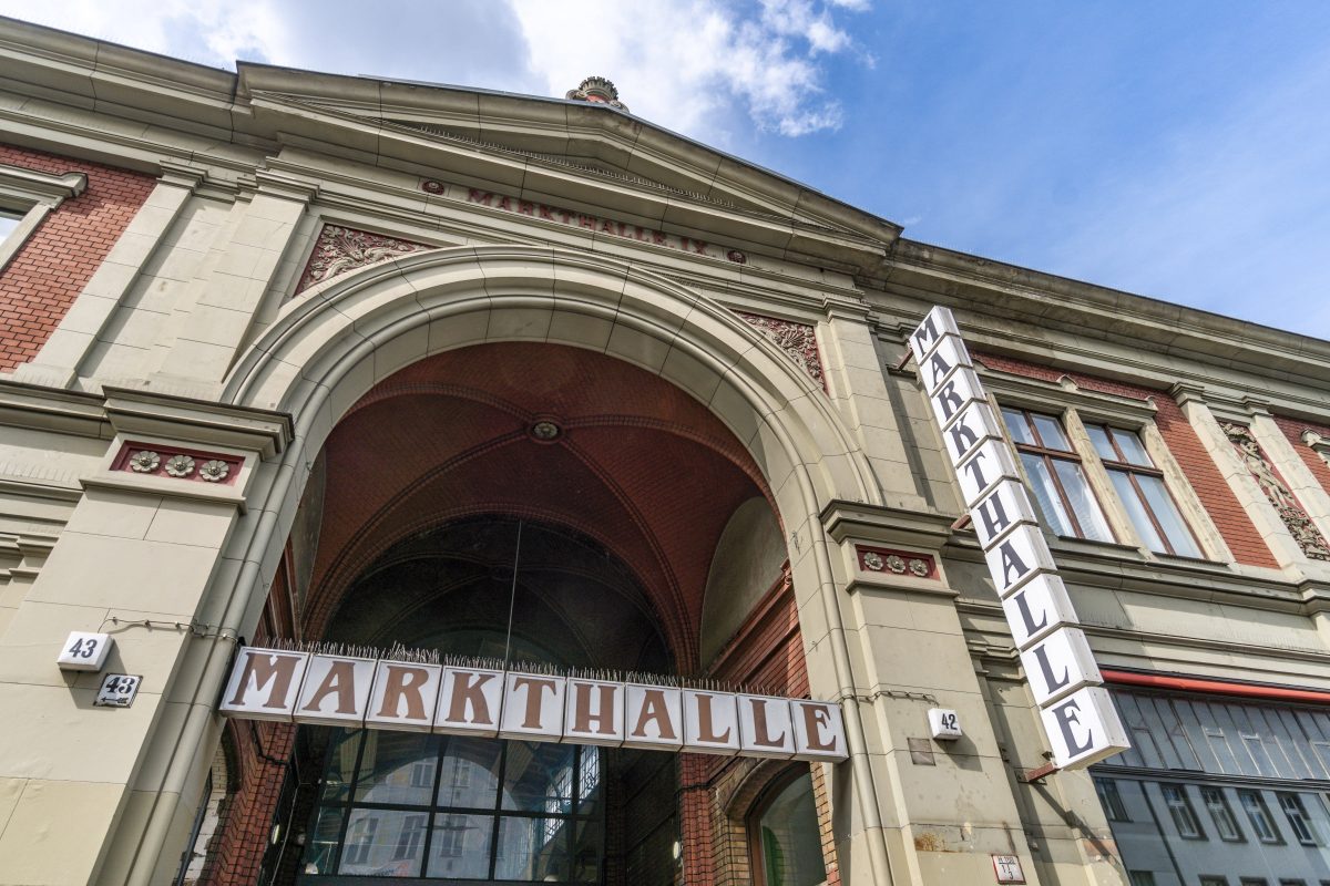 Aussenaufnahme Markthalle Neun in Kreuzberg