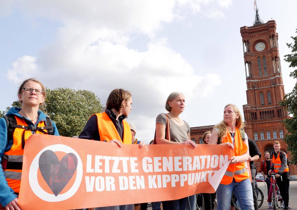 Klima. Demo. Aktivist. Letzte Generation.