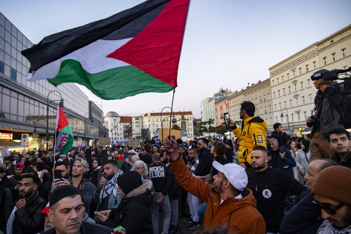 Berlin. Demo. Neukölln. Israel. Palästina.