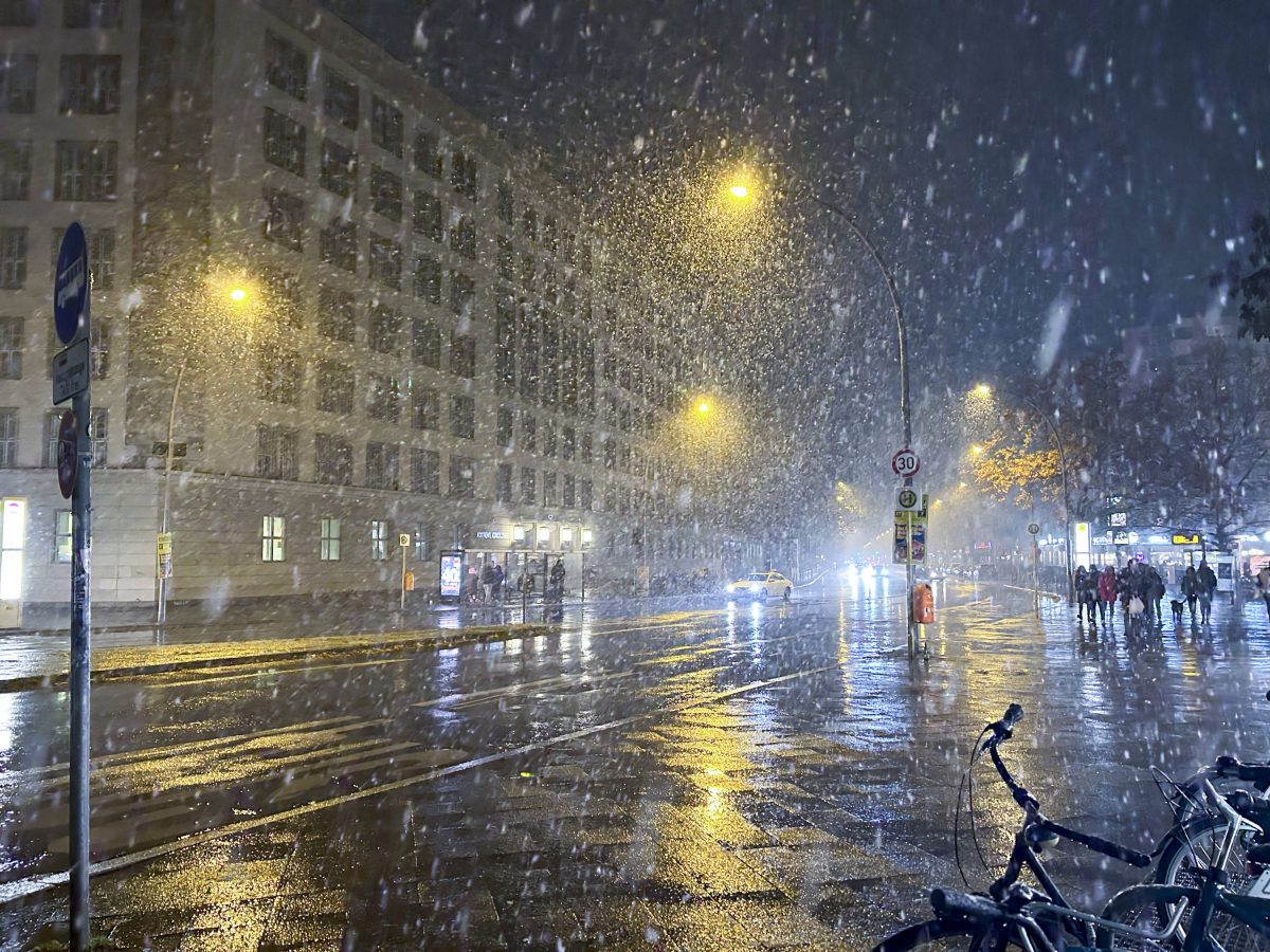 Wetter in Berlin: Erster Schnee!