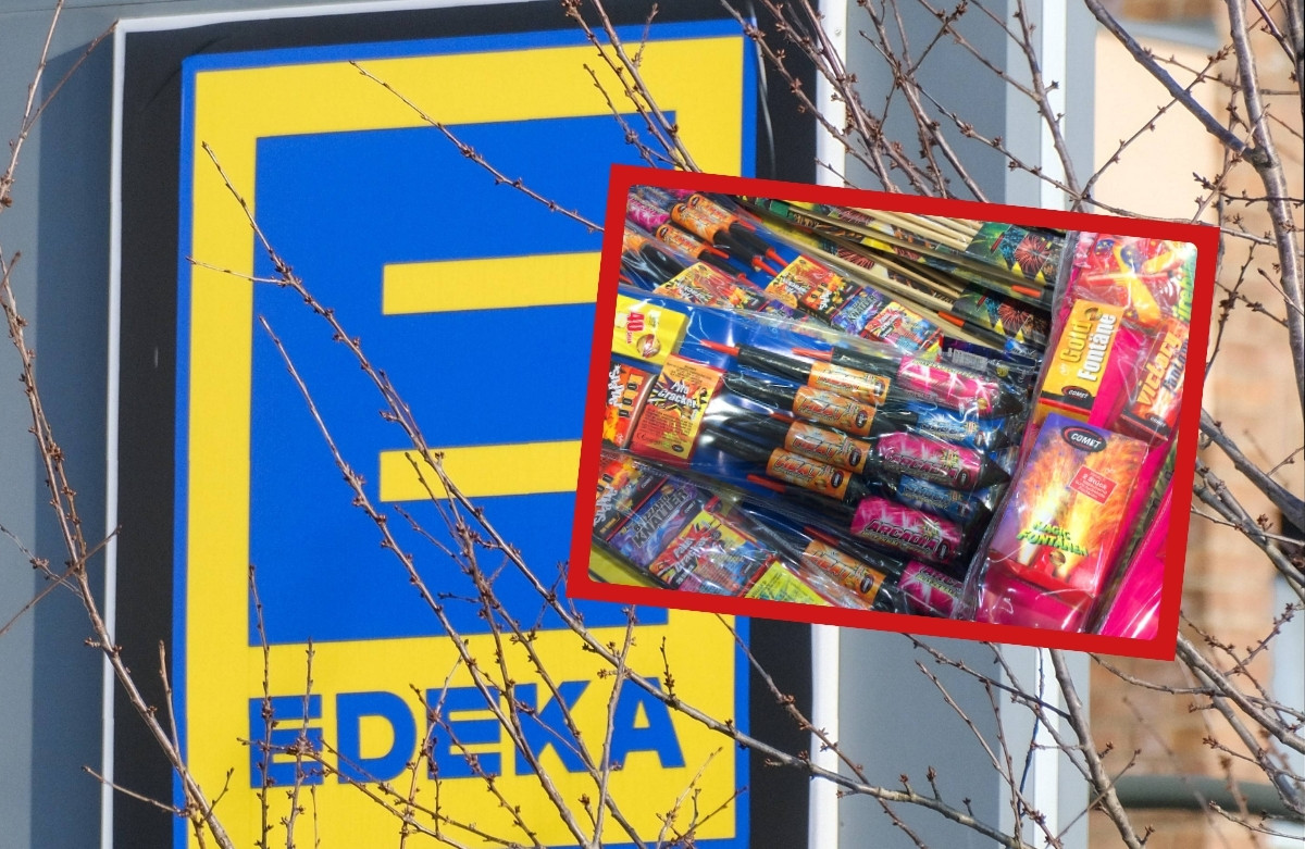 Edeka in Berlin Silvester