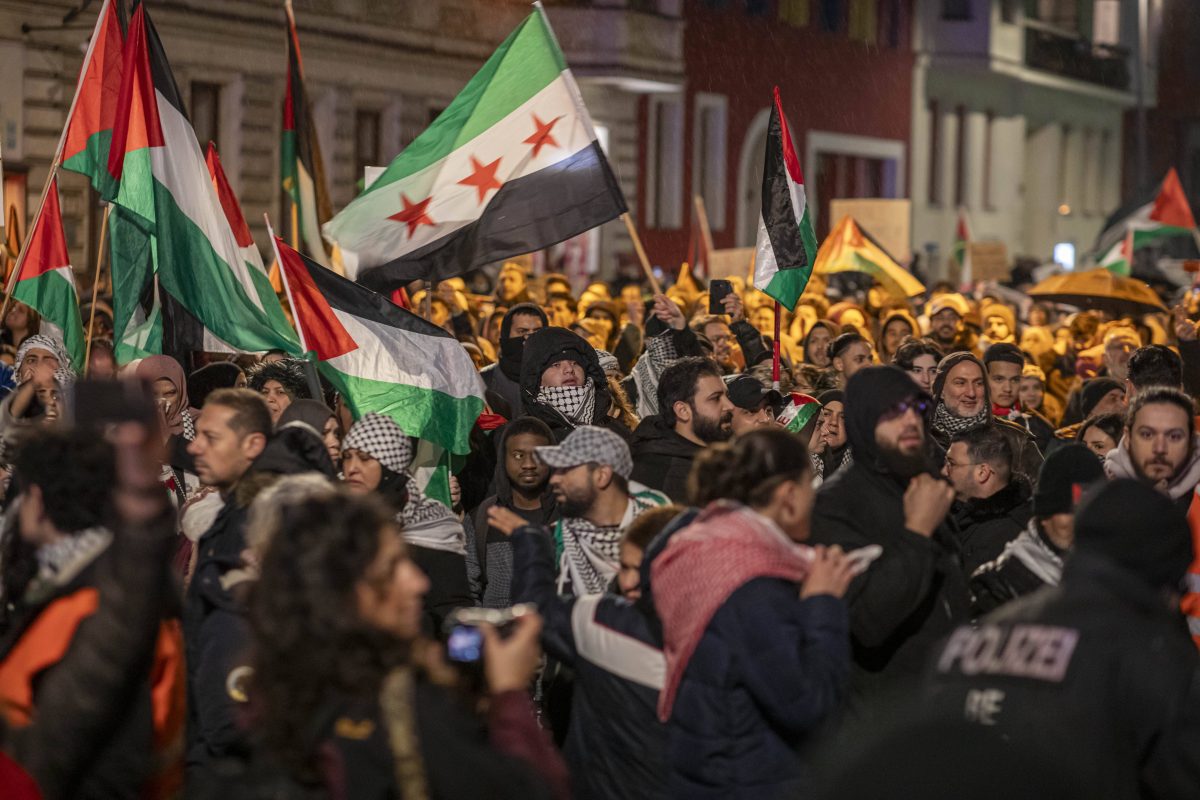 Demos in Berlin: Pro-Palästina-Demo am 11.11.23 in Berlin. Auch an Silvester soll protestiert werden.