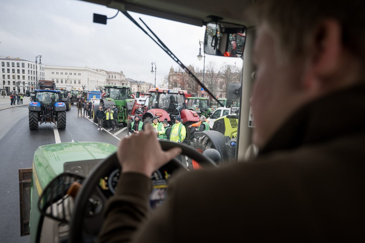 Demos in Berlin: Erst Bauern mit Traktoren – jetzt blockieren SIE