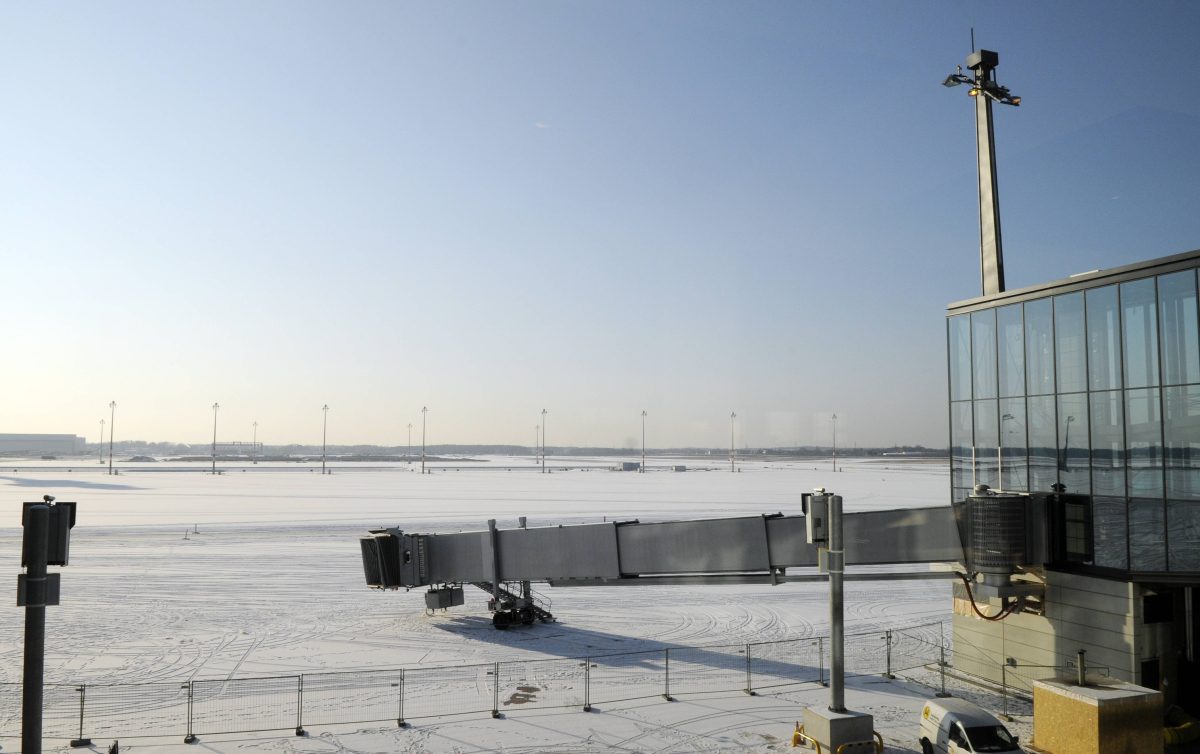 Brandenburg / Schönefeld früher : Heutiger Flughafen BER in Berlin