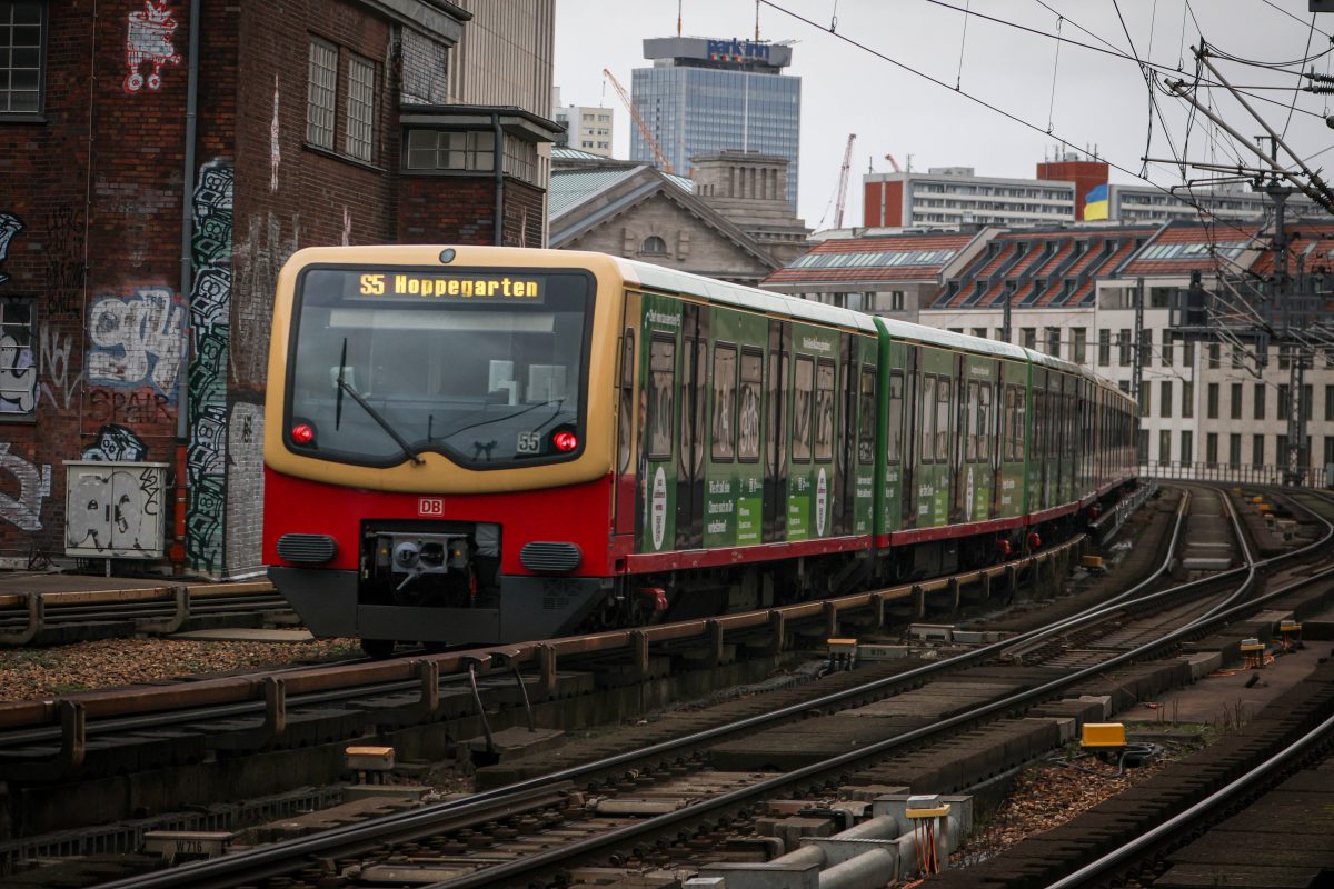 Die S5 der S-Bahn Berlin