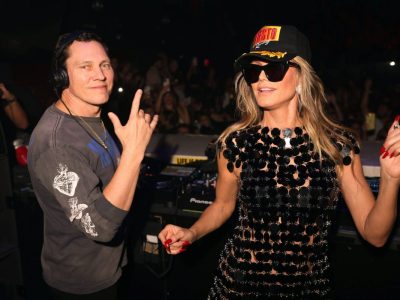 Heidi Klum und DJ Tiesto