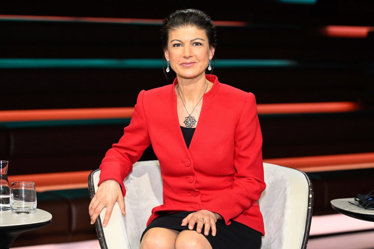 Wagenknecht im TV.