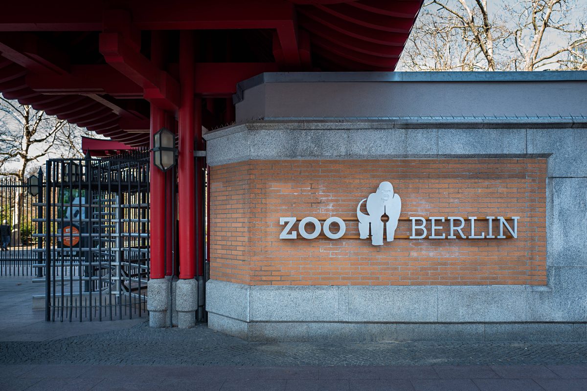 Eingang zum Zoo Berlin