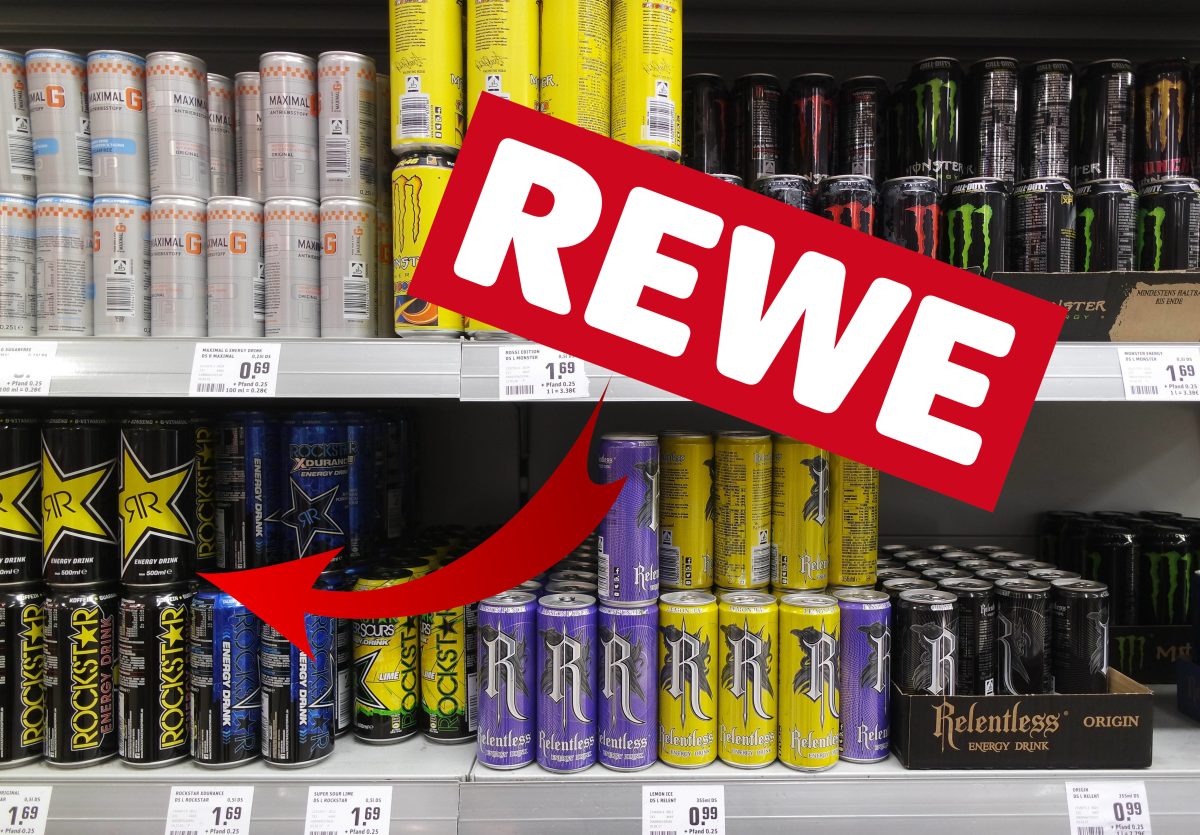 Rewe: Bekommen Energy-Drinks bald eine Altersbeschränkung?