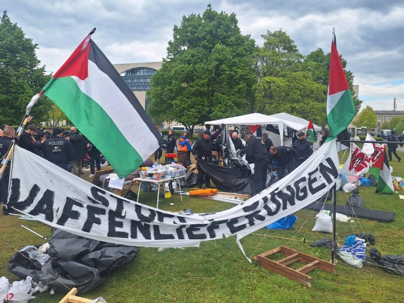 Berlin: Polizei verbietet umstrittenes Protest-Camp am Bundestag – „Straftaten und Verstöße“