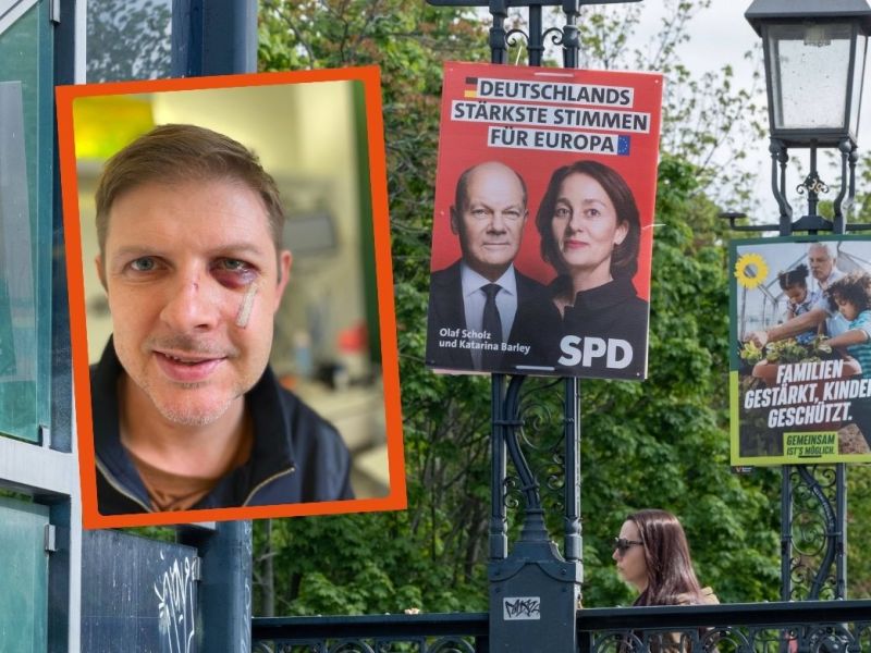 Europawahl in Berlin: Nach Angriff auf SPD-Politiker – wie reagieren die Parteien?