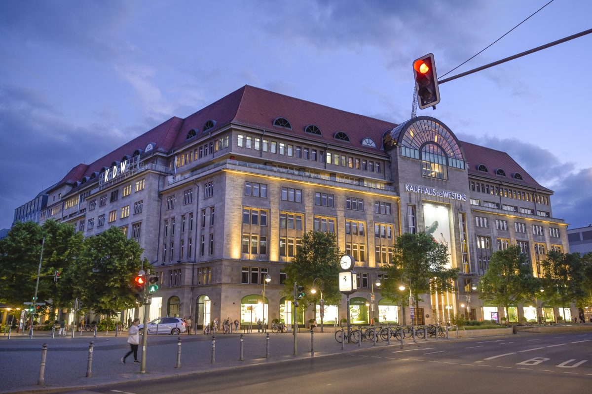 Das KaDeWe in Berlin