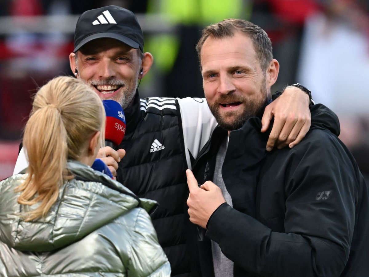 Thomas Tuchel (l.) und Bo Svensson