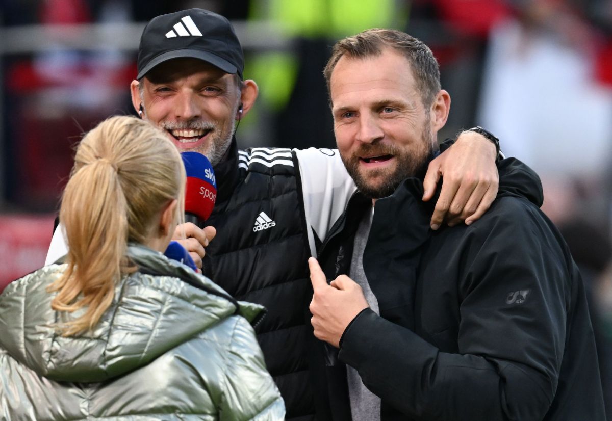 Thomas Tuchel (l.) und Bo Svensson