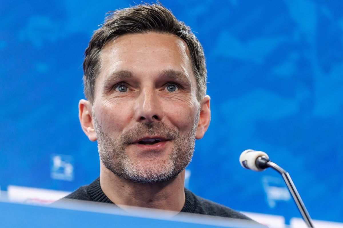 Hertha BSC: Pressekonferenz Leitl