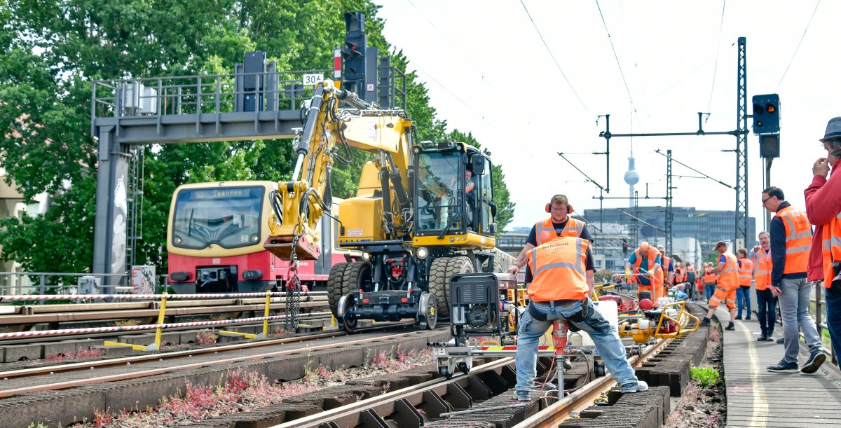Bahn in Berlin