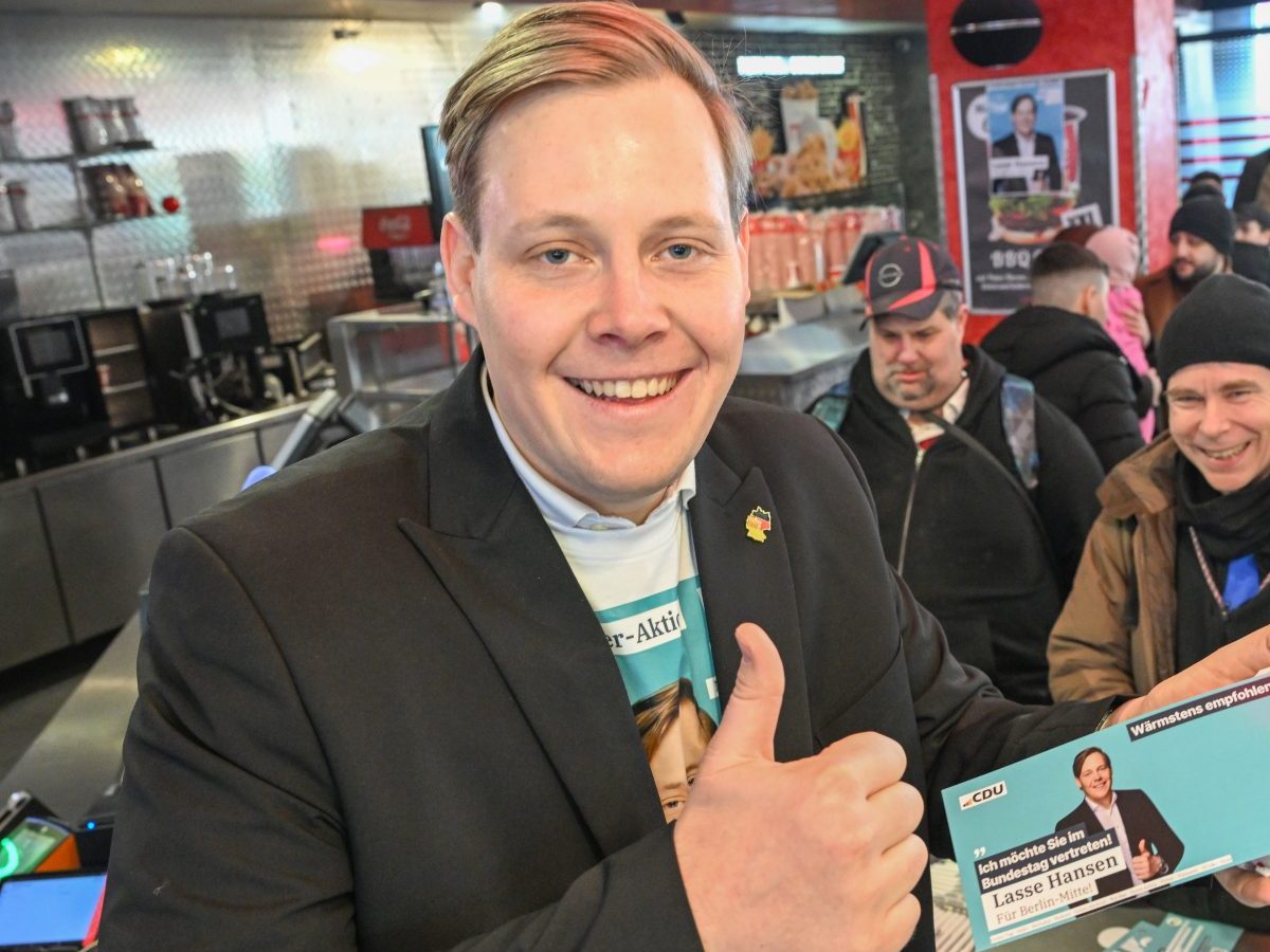 Bundestagswahl in Berlin. Die CDU in Mitte startete am Samstag (8.2.) eine irre Aktion.