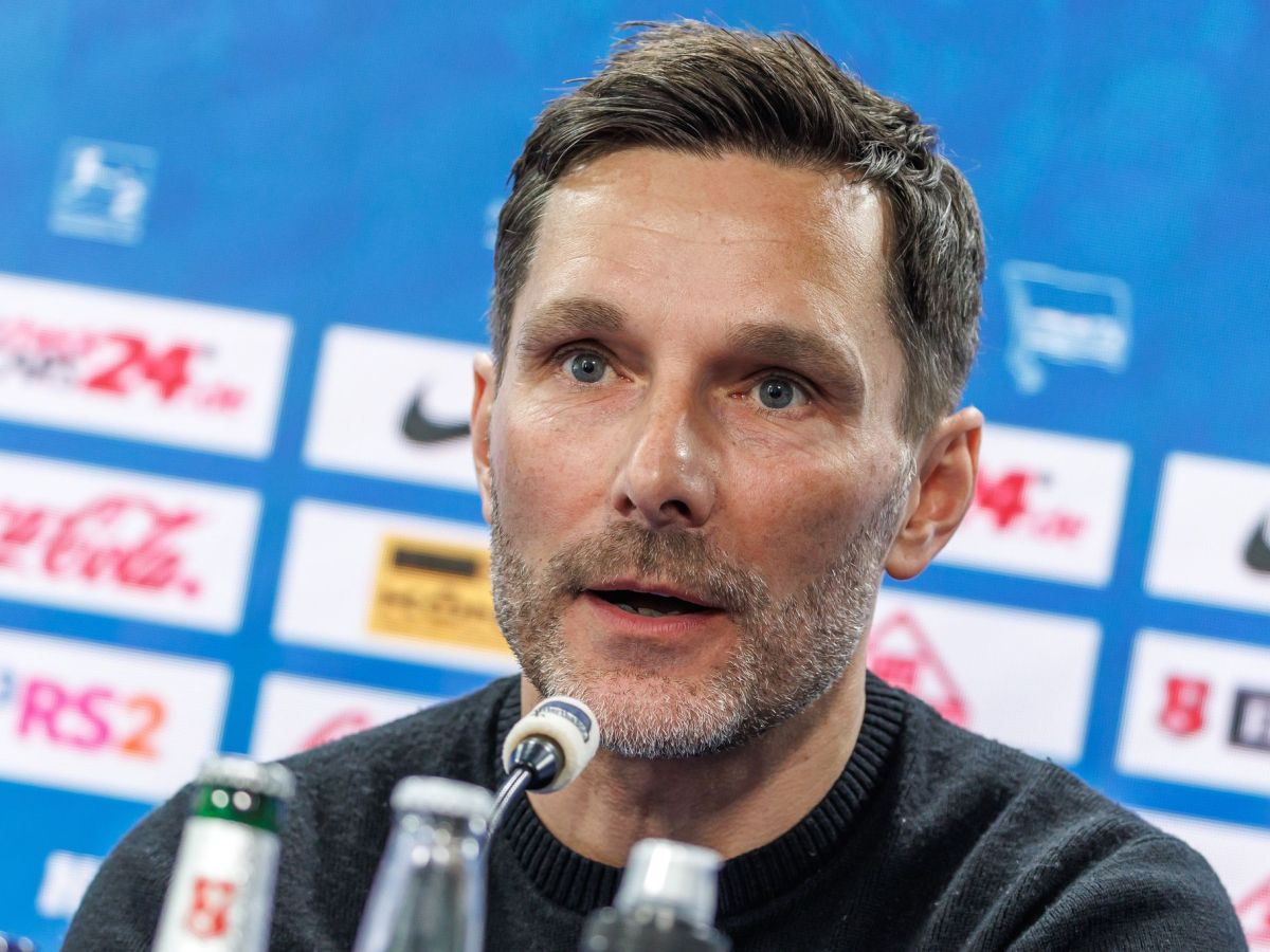 Hertha BSC: Pressekonferenz Leitl