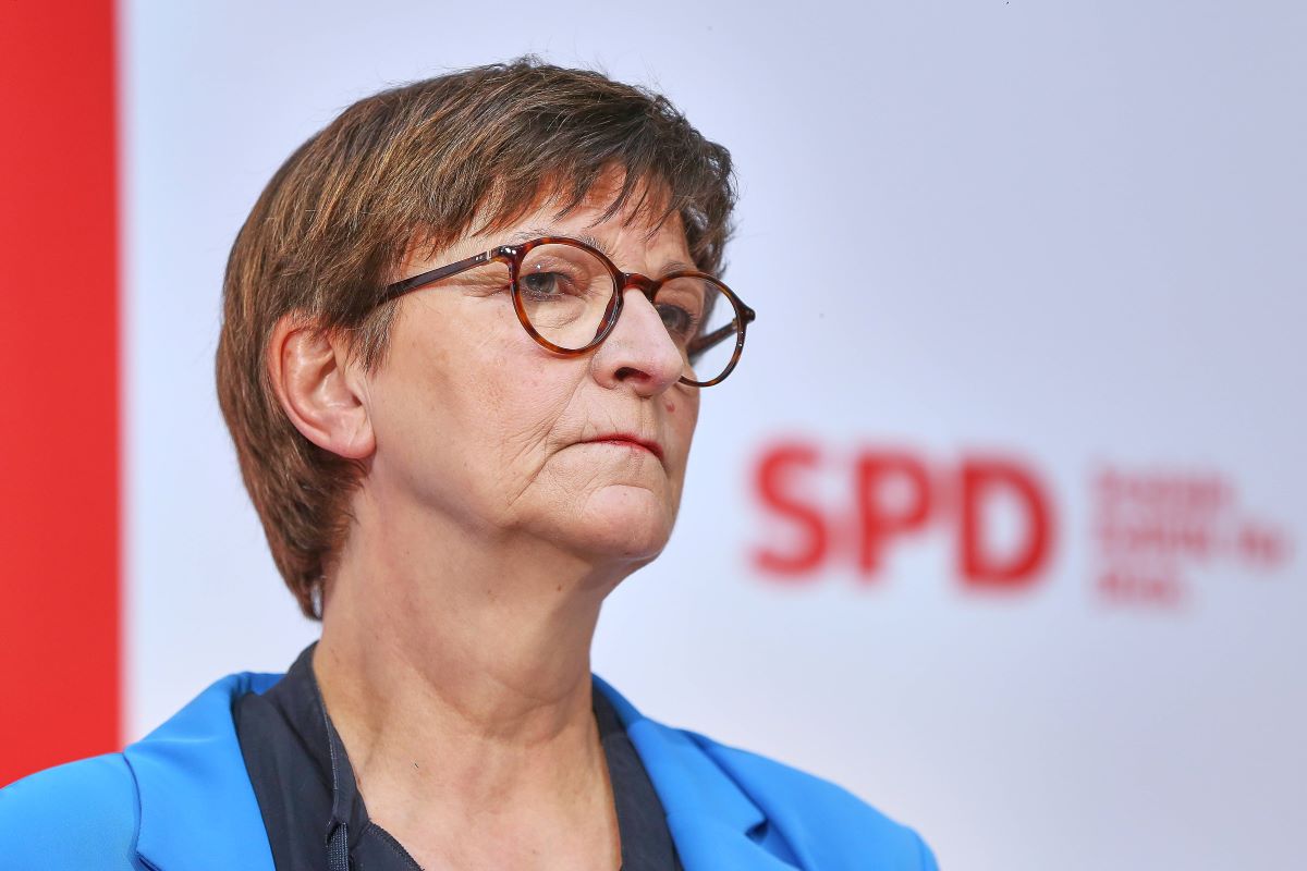 Für SPD-Spitzenfrau Saskia Esken gibt es zurzeit viel Gegenwind.