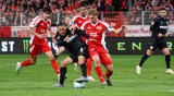 Leopold Querfeld von Union Berlin beim Spiel gegen den VfB Stuttgart.