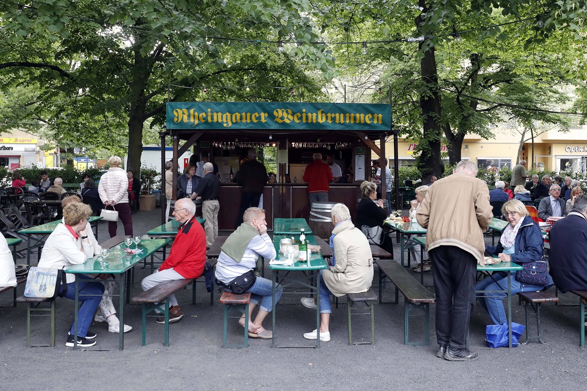 Auch in Berlin werden Weinfeste gefeiert.