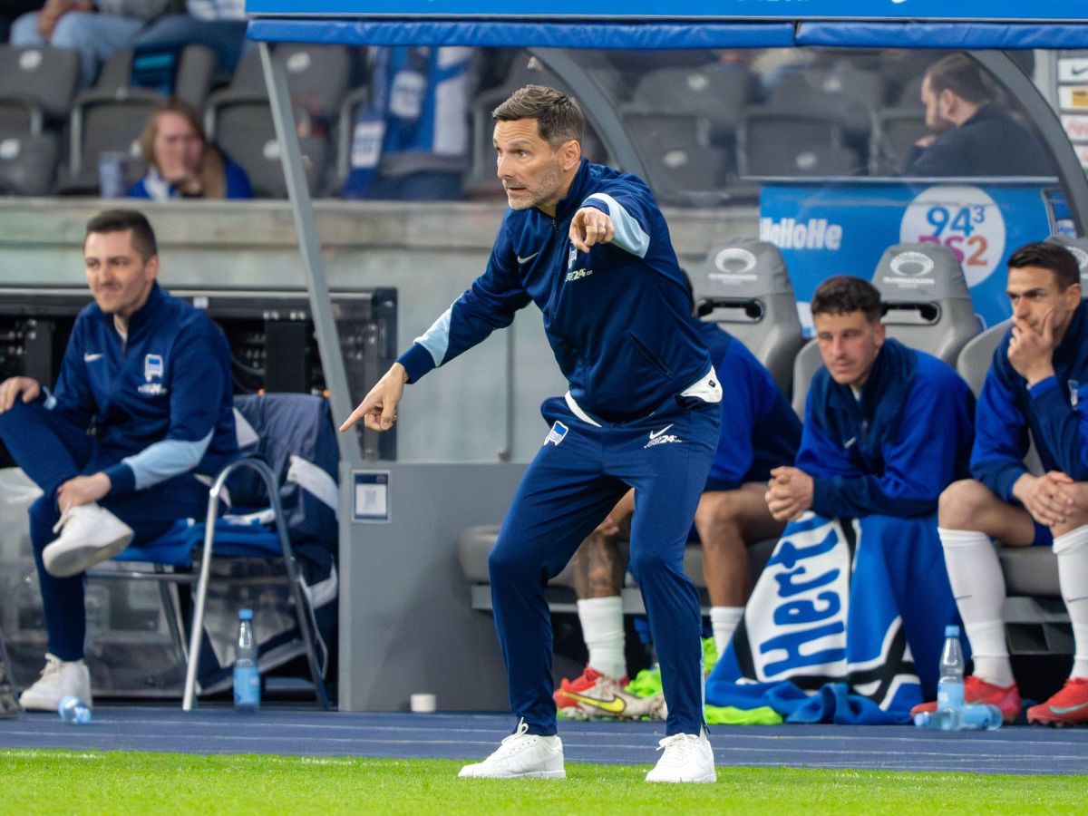 Trainer Stefan Leitl sieht weniger Top-Talente bei Hertha