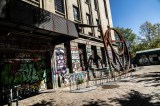 Der Eingang des legendären Clubs Berghein.