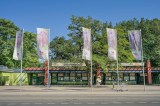 Der Eingang des Tierparks Berlin.