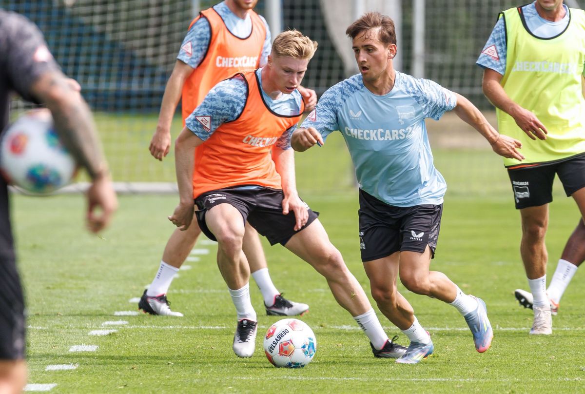 Trainingsstart bei Hertha BSC
