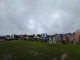 Schlechtes Wetter auf dem Lollapalooza 2025.